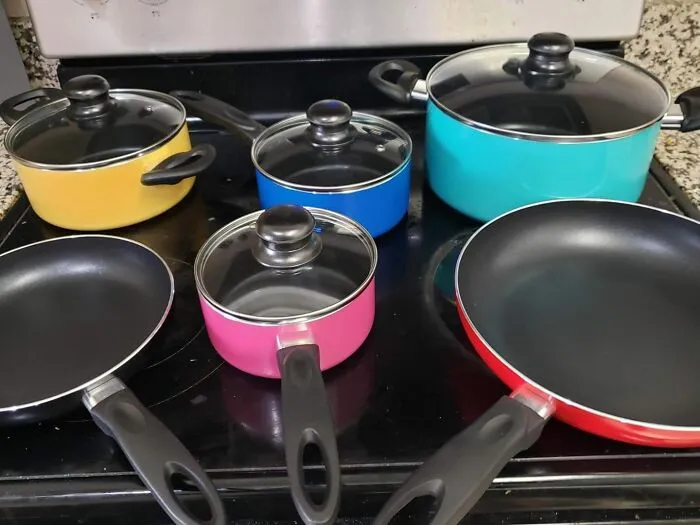 Brighten Up The Kitchen With The Vibrant And Functional <a Style="Display:inline;" Href="Https://Www.amazon.com/15-Piece-Nonstick-Cookware-Colorful-Resistant/Dp/B08dvg3lk4?ie=utf8&linkcode=ll1&tag=bppelican-20&linkid=1baf064437c798f866abddb38d66bd0a&language=en_us&ref_=as_li_ss_tl" Target="_blank"><span Style="Font: Inherit; Color: #d74b1f;"> Colorful 15-Piece Non Stick Kitchen Cookware Set</Span>