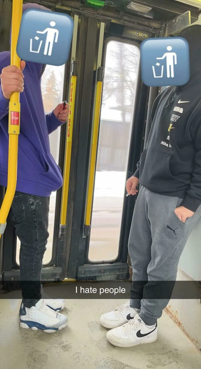 Smoking On The Bus