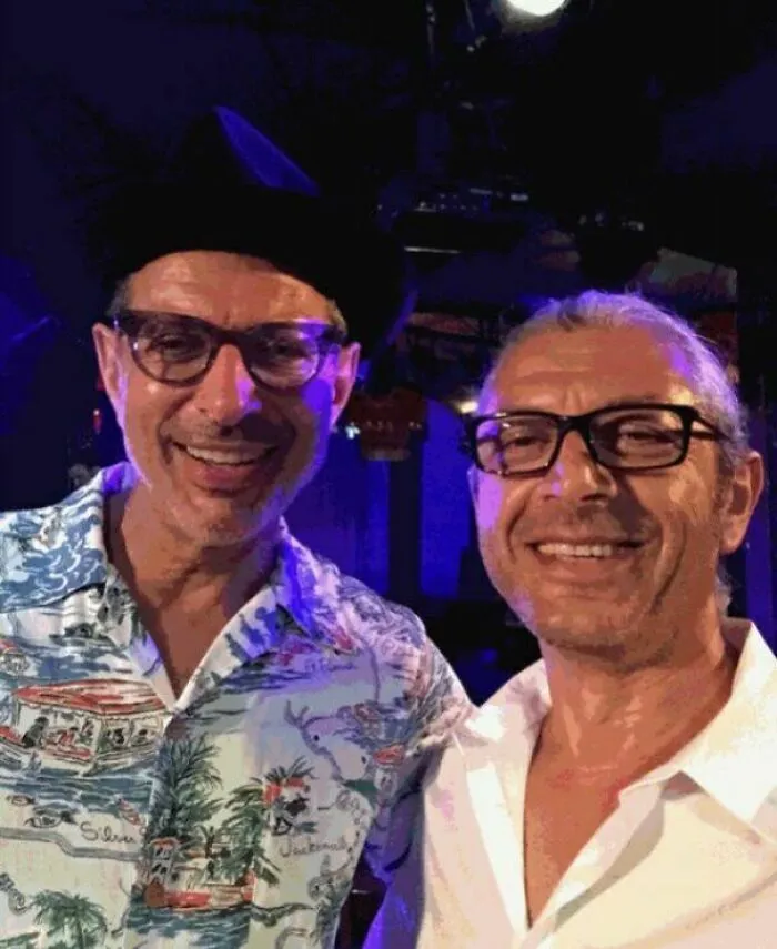 My Family Friend Is A Persian Replica Of Jeff Goldblum... They Finally Met