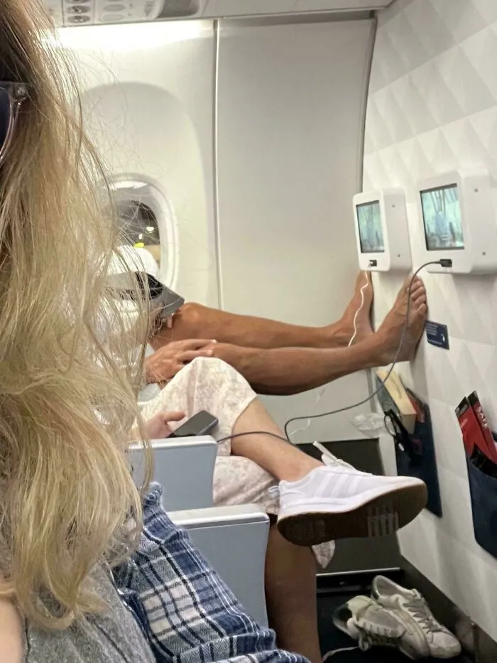 Now I’m Going To Be One Of Those People Who Wipes Down My Seat And Screen