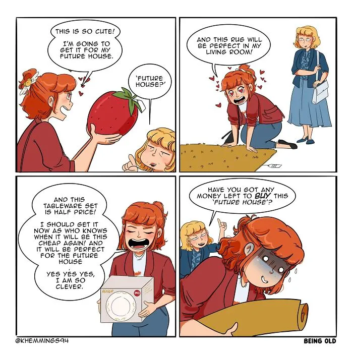 30 Funny And Relatable Comics By Katherine Hemmings