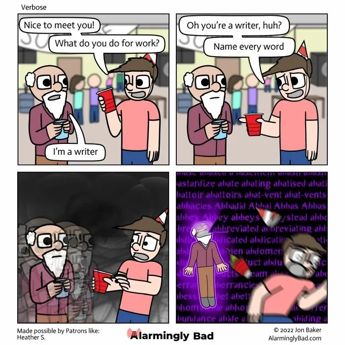 "Alarmingly Bad": 30 New Comics By Jon Baker To Brighten Your Day