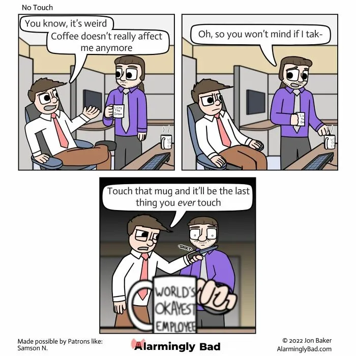 "Alarmingly Bad": 30 New Comics By Jon Baker To Brighten Your Day