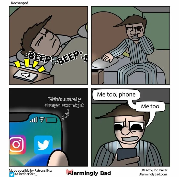 "Alarmingly Bad": 30 New Comics By Jon Baker To Brighten Your Day