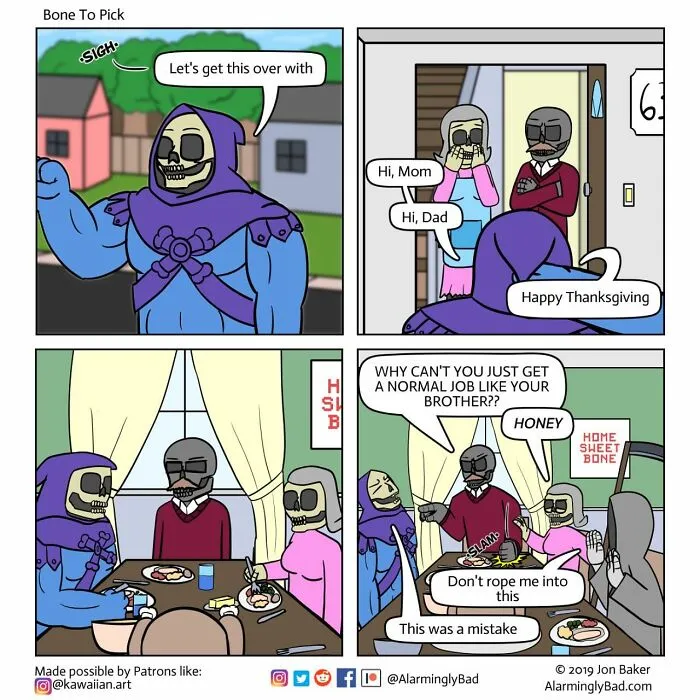 "Alarmingly Bad": 30 New Comics By Jon Baker To Brighten Your Day