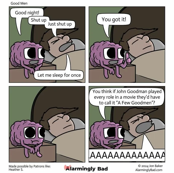 "Alarmingly Bad": 30 New Comics By Jon Baker To Brighten Your Day