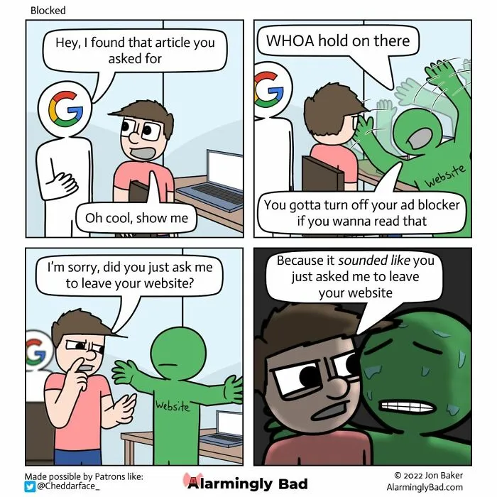 "Alarmingly Bad": 30 New Comics By Jon Baker To Brighten Your Day