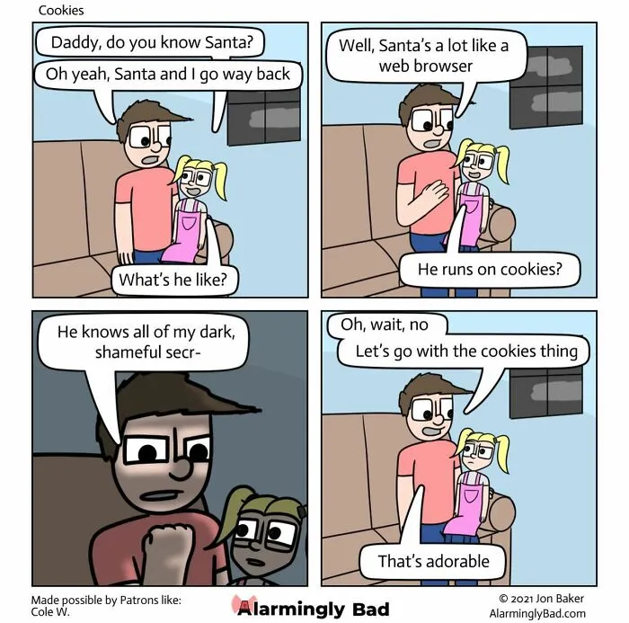"Alarmingly Bad": 30 New Comics By Jon Baker To Brighten Your Day