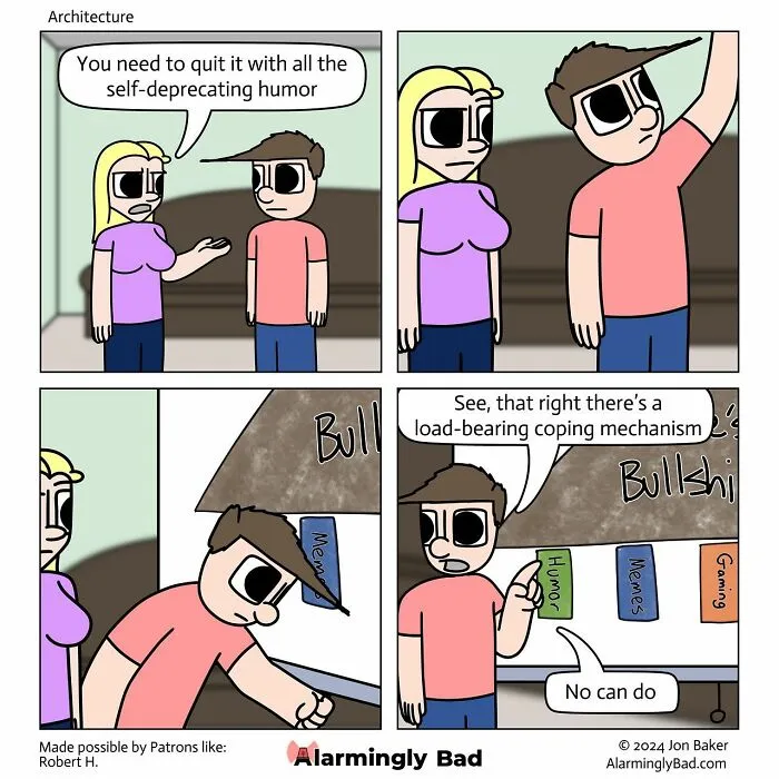 "Alarmingly Bad": 30 New Comics By Jon Baker To Brighten Your Day