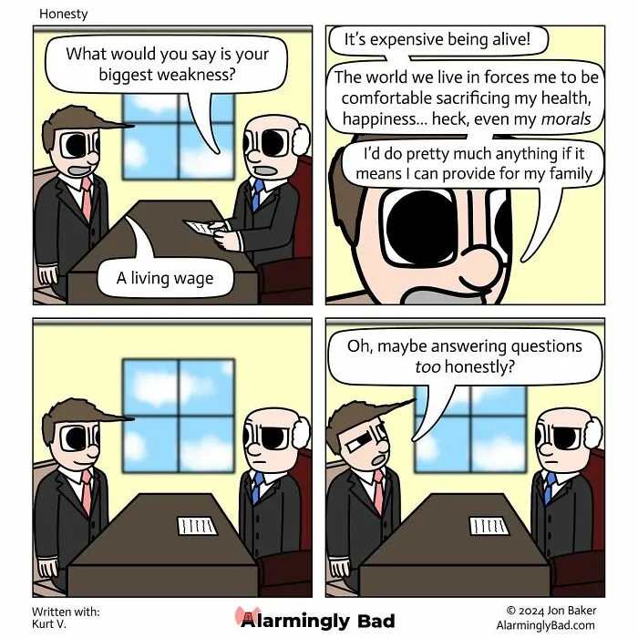 "Alarmingly Bad": 30 New Comics By Jon Baker To Brighten Your Day