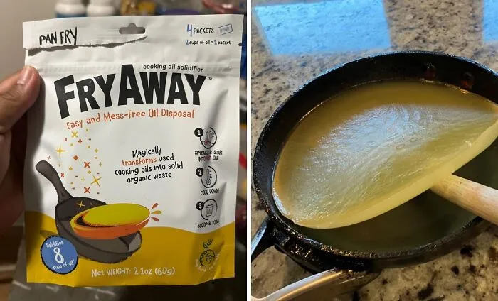 Simplify Cooking Cleanup And Reduce Fat Mess With The Clever <a Style="Display:inline;" Href="Https://Www.amazon.com/All-New-Fryaway-Solidifier-Plant-Based-Disposal/Dp/B09hrh42ls?ie=utf8&th=1&linkcode=ll1&tag=bpzebra-20&linkid=cf038bc7fa4515936fed827be69b7897&language=en_us&ref_=as_li_ss_tl" Target="_blank"><span Style="Font: Inherit; Color: #d74b1f;"> Cooking Oil Solidifier</Span>, Turning Liquid Oil Into A Solid, Easy-To-Dispose-Of Mess