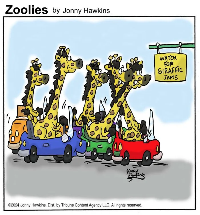 30 Playful One-Panel Comics By Jonathan Ray Hawkins To Add Humor To Your Day