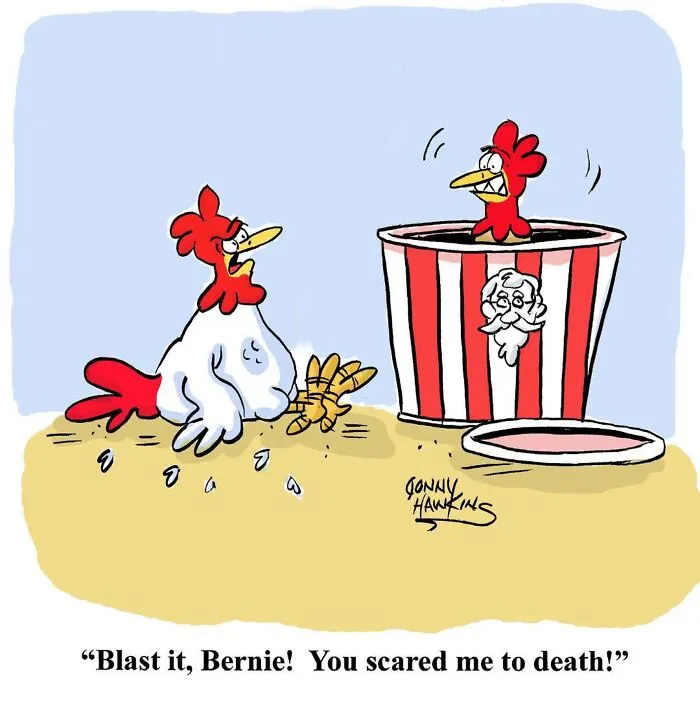 30 Playful One-Panel Comics By Jonathan Ray Hawkins To Add Humor To Your Day