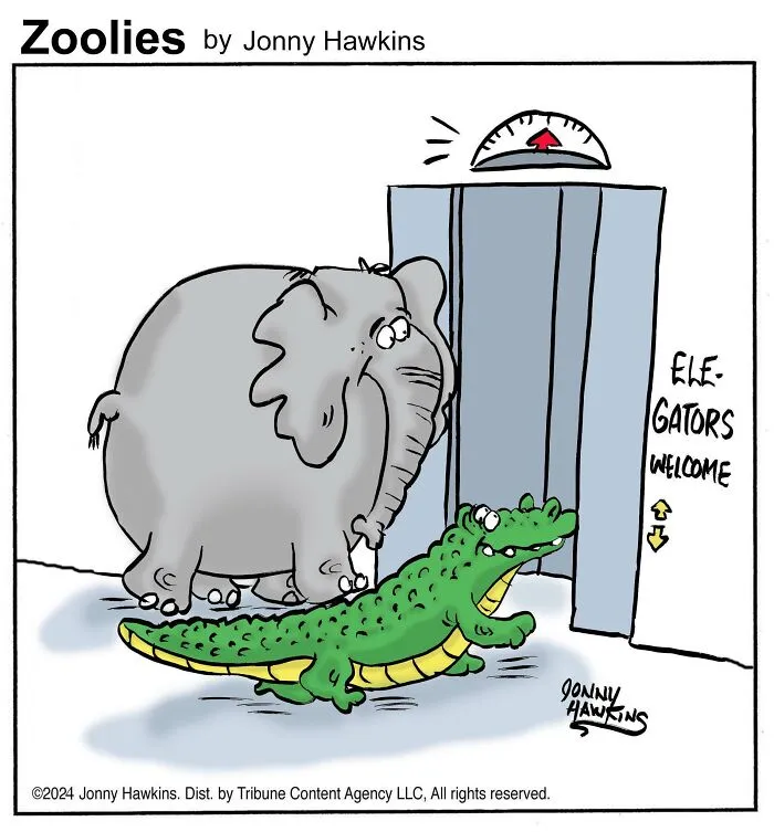 30 Playful One-Panel Comics By Jonathan Ray Hawkins To Add Humor To Your Day