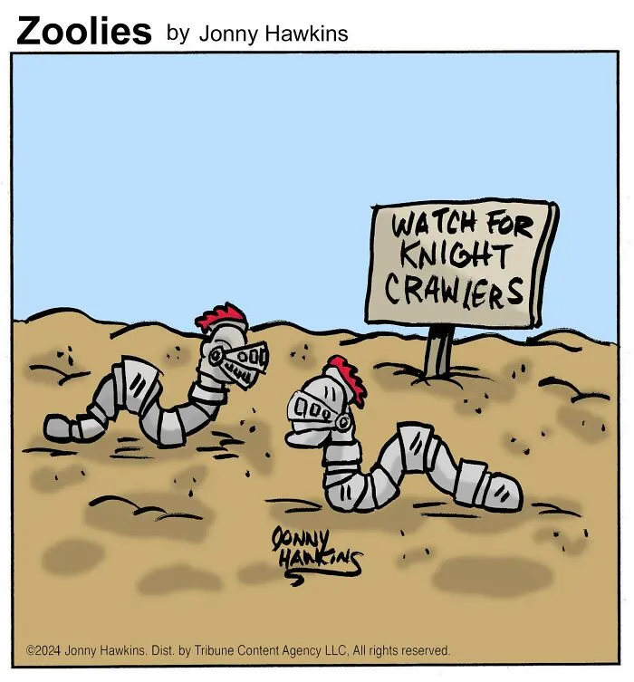 30 Playful One-Panel Comics By Jonathan Ray Hawkins To Add Humor To Your Day