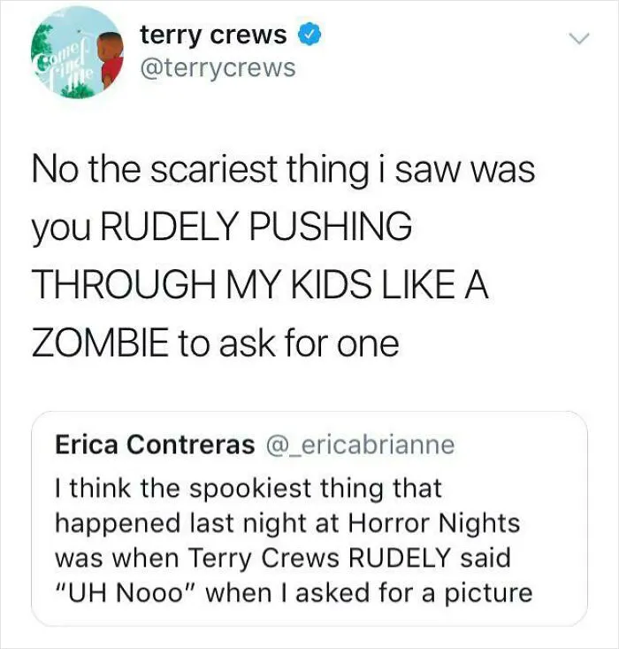 Terry Crews Calling Out An Ep