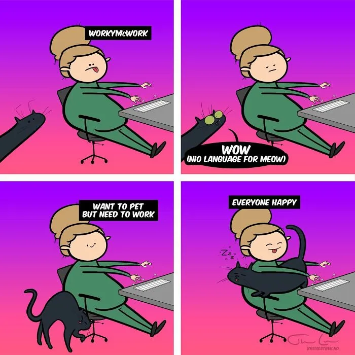 Comic Artist Illustrates Everyday Situations In A Funny Way (42 Pics)
