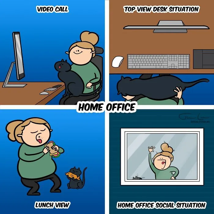 Comic Artist Illustrates Everyday Situations In A Funny Way (42 Pics)