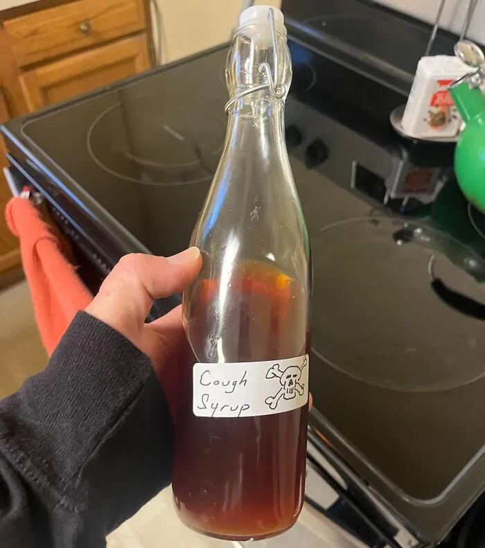 My Mother In Law Gave My Wife Homemade Cough Syrup For Christmas