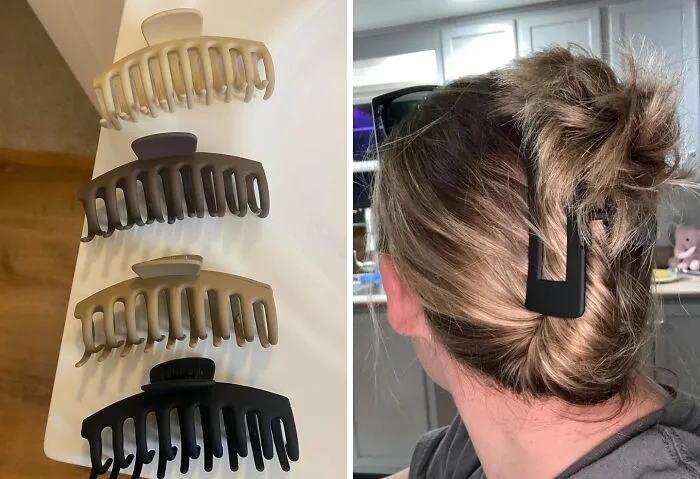 Tame Your Mane With These <a Style="Display:inline;" Href="Https://Www.amazon.com/Large-Banana-Strong-Neutral-Colors/Dp/B09z7l79k6?ie=utf8&linkcode=ll1&tag=bpwhale-20&linkid=c208abb9f0875deac3a8ea64210cb8a8&language=en_us&ref_=as_li_ss_tl" Target="_blank"><span Style="Font: Inherit; Color: #d74b1f;"> 4.5-Inch Claw Clips</Span> And Achieve Effortlessly Chic Updos That Would Make Instagram Hair Gods Jealous