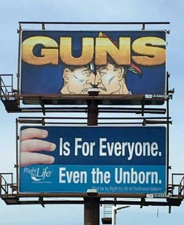 Billboard My Wife Found In Indiana