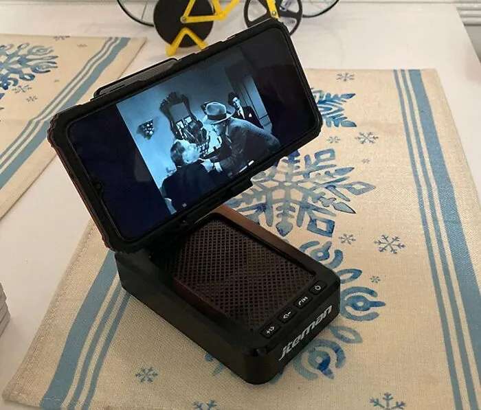 Prop Up Your Phone And Pump Up The Jams With This <a Style="Display:inline;" Href="Https://Www.amazon.com/Wireless-Bluetooth-Anti-Slip-Surround-Compatible/Dp/B08gc1g4y9?ie=utf8&linkcode=ll1&tag=bppeacock-20&linkid=d80440cbf0c188f775af5b7cf7adbe95&language=en_us&ref_=as_li_ss_tl" Target="_blank"><span Style="Font: Inherit; Color: #d74b1f;"> Cell Phone Stand With Wireless Bluetooth Speaker</Span> And Enjoy Hands-Free Calls And Music Wherever You Are