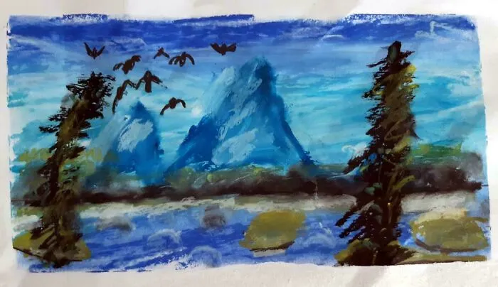 My 5yo Painted This, And I Couldn't Be More Proud