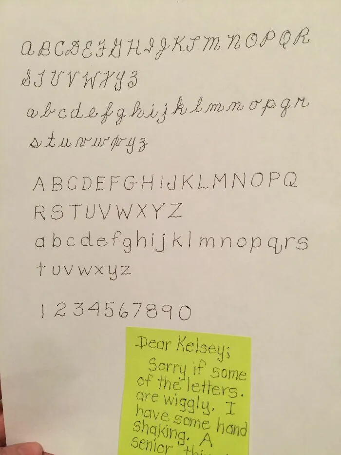 Grandmas Writing Is Always The Best
