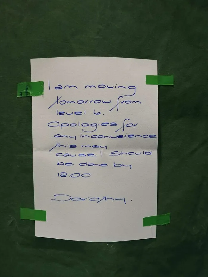 Futuristic Handwriting In My Building