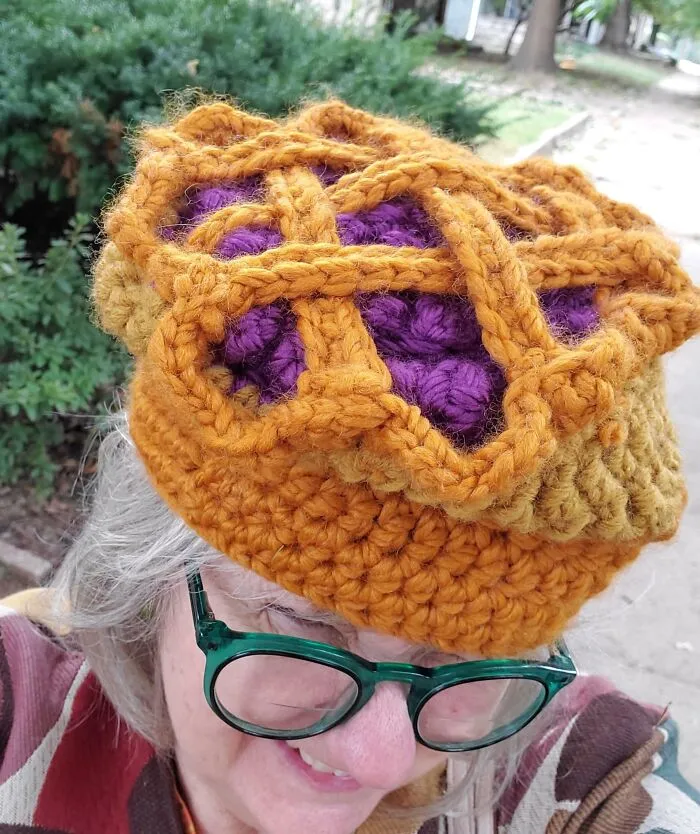 Pie Anyone? I Was Wondering What To Wear On Thanksgiving And Had Some Leftover Yarn