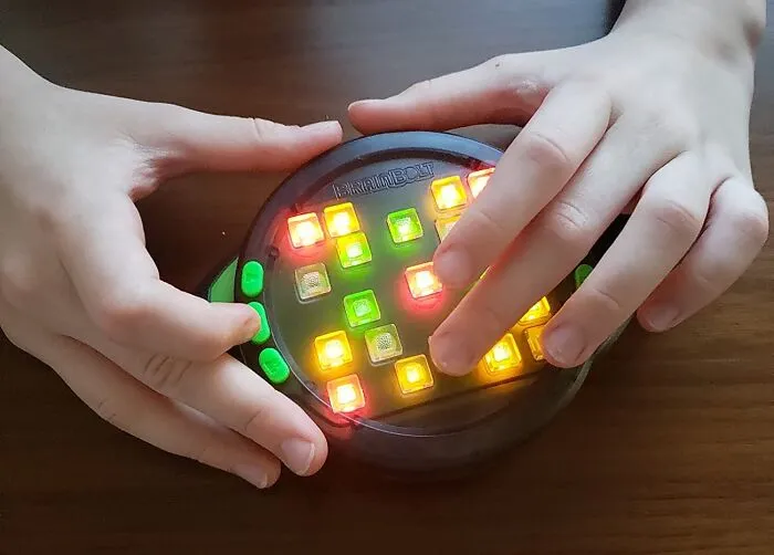 This <a Style="Display:inline;" Href="Https://Www.amazon.com/Educational-Insights-Brainbolt-Toy-Multicolor/Dp/B07g4hp6qm?ie=utf8&linkcode=ll1&tag=bpcamel-20&linkid=3678ec1995091fa7581542b1e592a2cb&language=en_us&ref_=as_li_ss_tl" Target="_blank"><span Style="Font: Inherit; Color: #d74b1f;"> Handheld Electronic Memory Game</Span> Is A Blast From The Past, But With A Futuristic Twist! It's The Classic Memory Game You Loved As A Kid, Now Packed With Lights, Sounds, And Challenging Levels That Will Put Your Memory To The Test