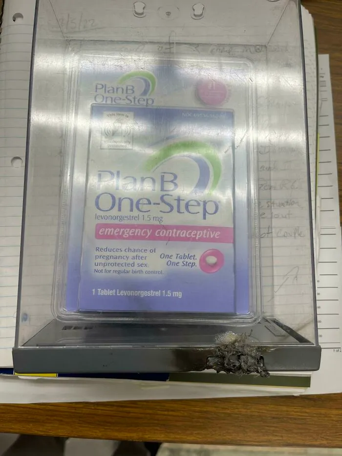 Found This In The Customer Bathroom Today…