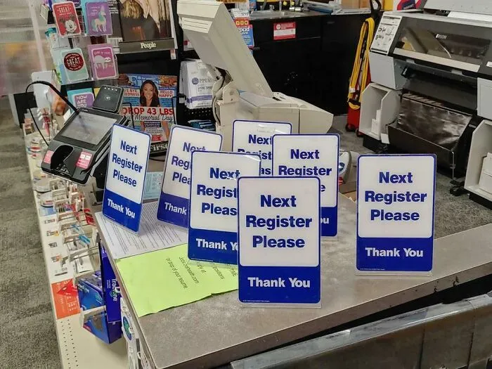One Sign Didn't Seem To Be Enough For Some People
