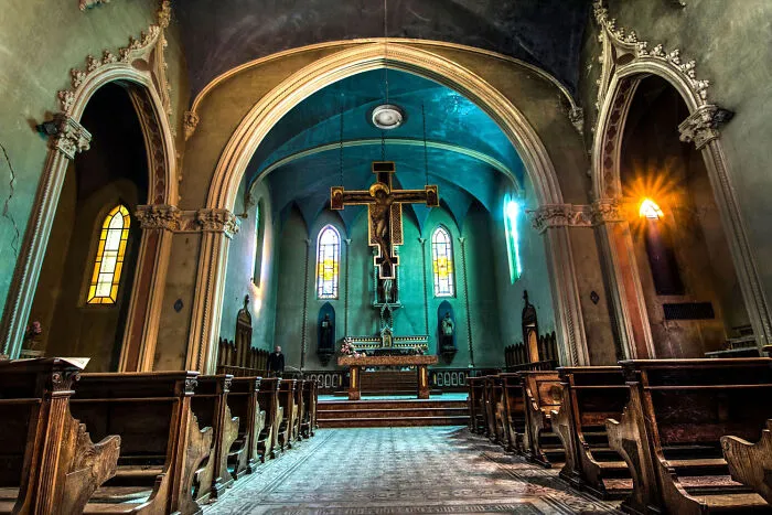 Blue Church, Italy