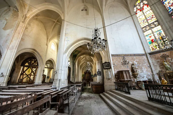 Abandoned Cathedral In France