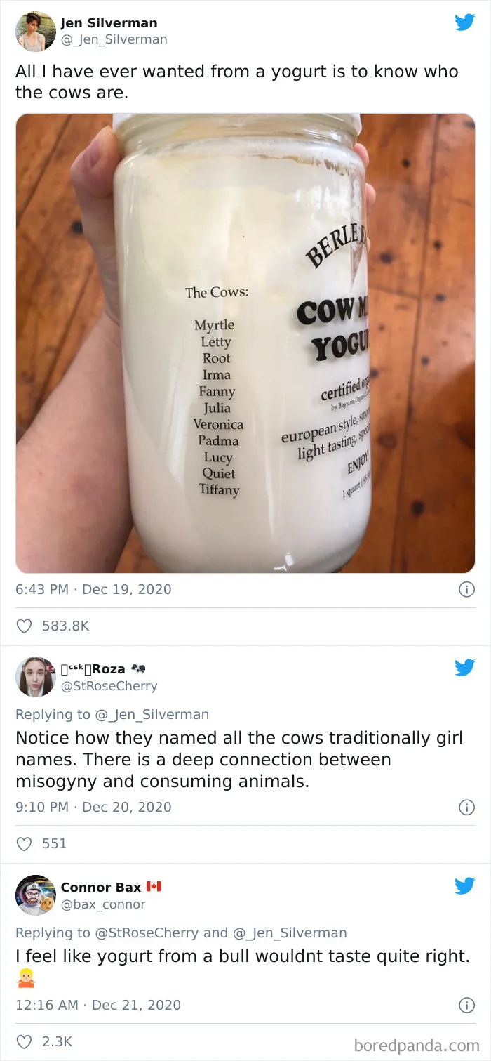 Well Maybe That’s Her Favorite Kind Of Yogurt