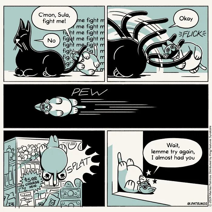 Absurd Life Moments And Cat Humor: 37 New Relatable Comics By Maritsa Patrinos (New Pics)