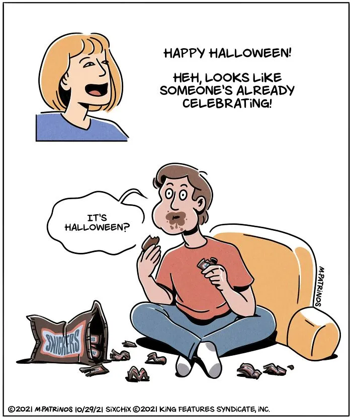 Absurd Life Moments And Cat Humor: 37 New Relatable Comics By Maritsa Patrinos (New Pics)