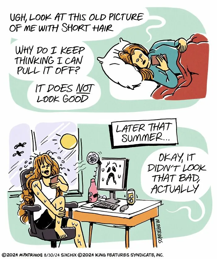 Absurd Life Moments And Cat Humor: 37 New Relatable Comics By Maritsa Patrinos (New Pics)