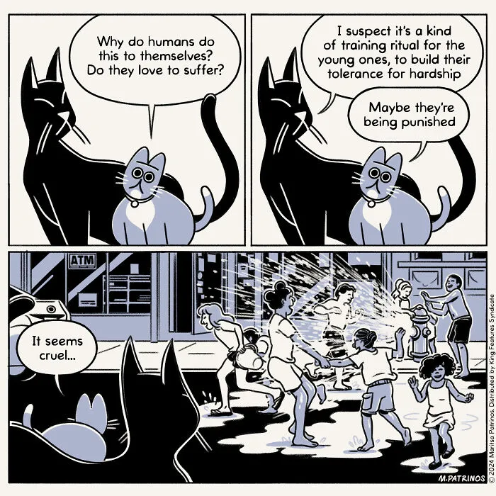 Absurd Life Moments And Cat Humor: 37 New Relatable Comics By Maritsa Patrinos (New Pics)