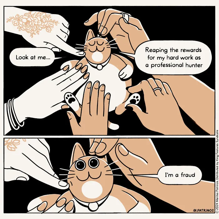 Absurd Life Moments And Cat Humor: 37 New Relatable Comics By Maritsa Patrinos (New Pics)