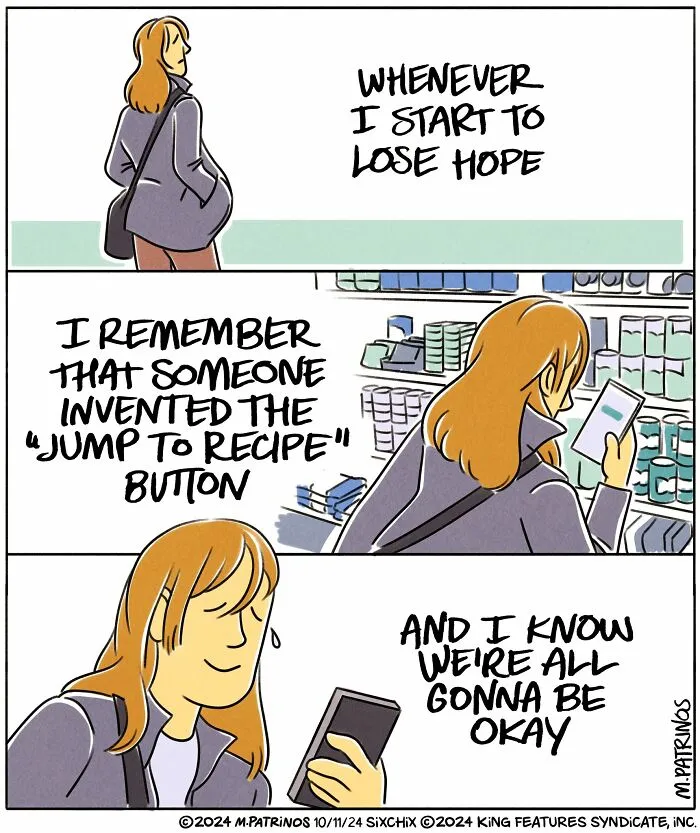 Absurd Life Moments And Cat Humor: 37 New Relatable Comics By Maritsa Patrinos (New Pics)