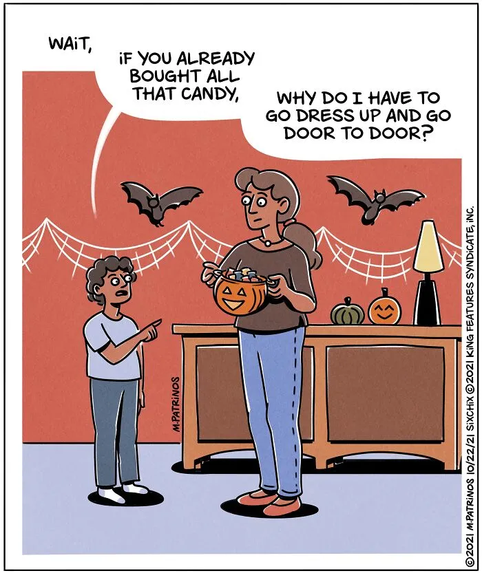 Absurd Life Moments And Cat Humor: 37 New Relatable Comics By Maritsa Patrinos (New Pics)