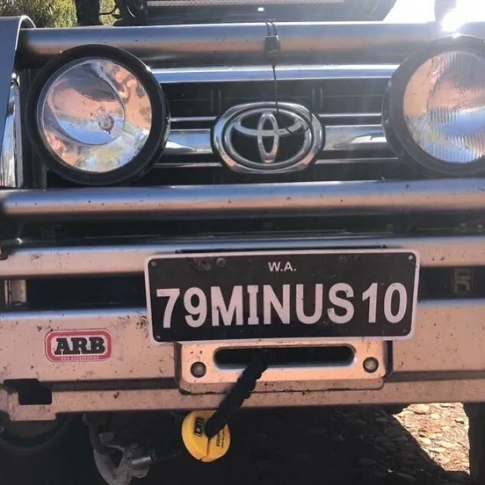 30 "Bogan" License Plates That Vary From Extra Creative To Hilarious And Slightly Cringe