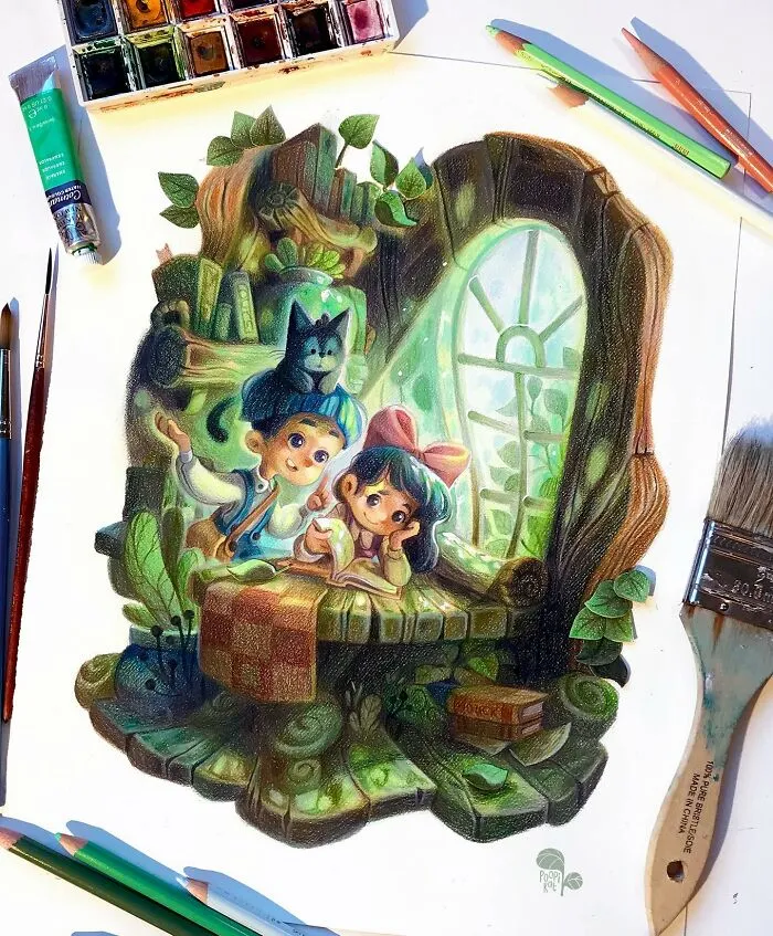 This Illustrator Brings The World Of Fantasy To Life, And Here Are Her 47 Best Works