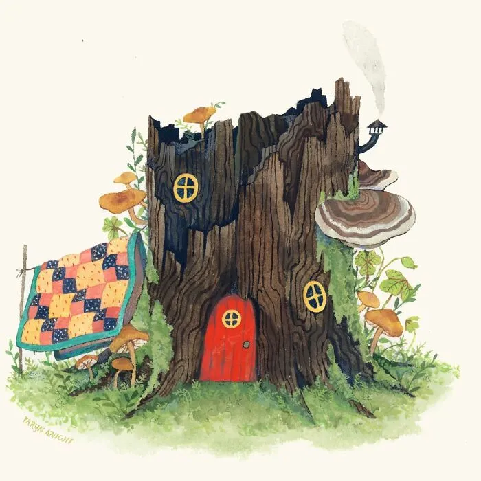 30 Illustrations By Taryn Knight That Are Full Of Warmth And Whimsy