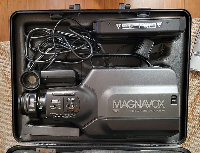 An 80's Camcorder I Found In My Parents' Attic. It Still Works!