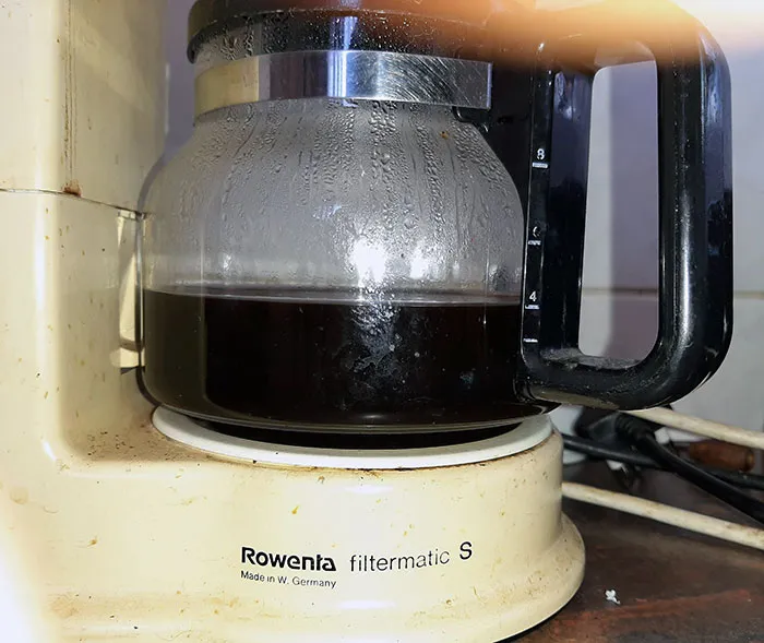 My Coffee Maker Is So Old That It Was Made In West Germany