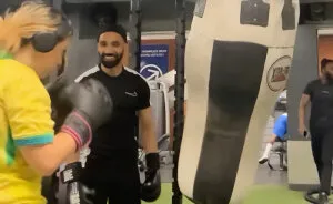 "Male Privilege": Man Interrupts Woman At The Gym To Use Punching Bag Himself, Sparks Outrage
