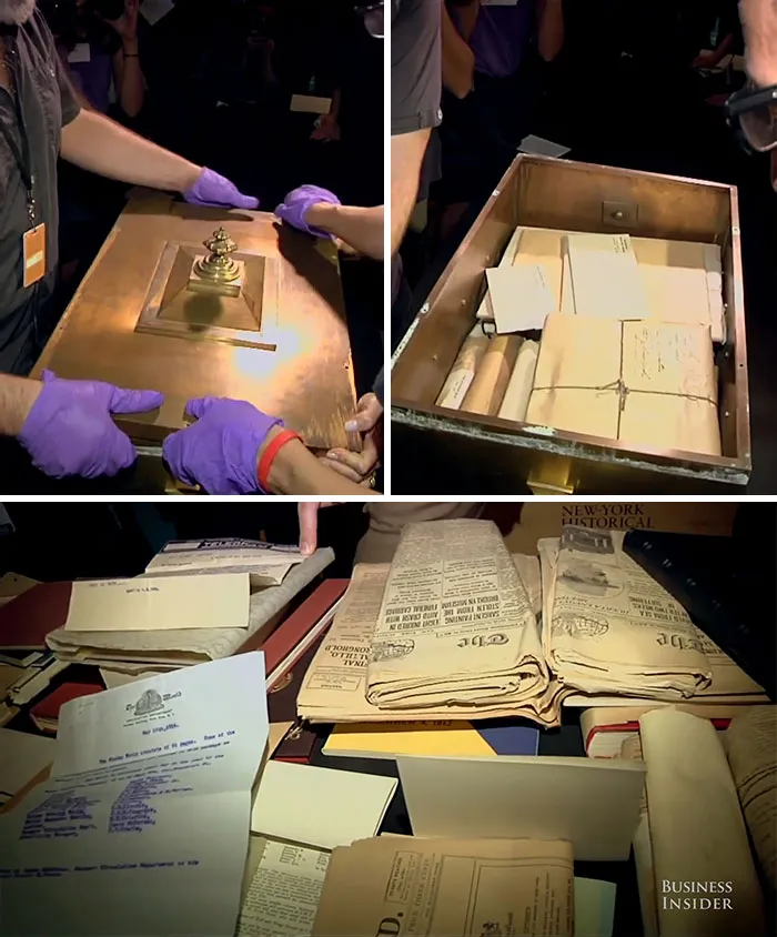 Wall Street Time Capsule From 1914 Was Opened In 2014